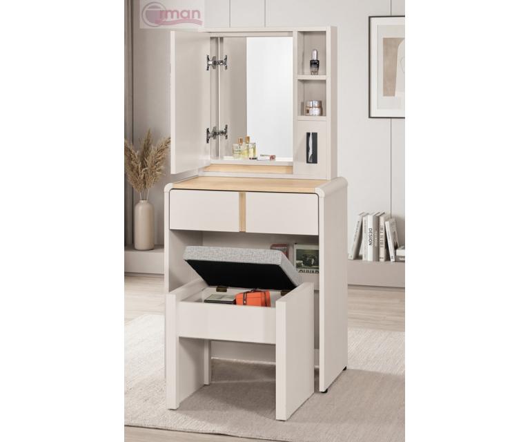 艾瑞爾2尺化妝台(全組)